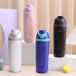 600ML 316 Stainless Steel Thermos Bottle Thermal Mug Vacuum Flask Water Bottle For Outdoor Camping Sports Insulation Cup 240315