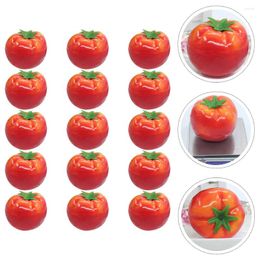 Decorative Flowers Artificial Tomato Lifelike Decoration Fake Veggie Vegetables Model Faux Simulation Foam Po Prop Plant