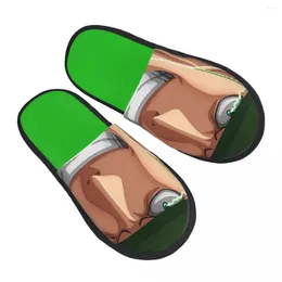 Slippers OP Roronoa Zoro Men Women Furry Nice-looking Special Home