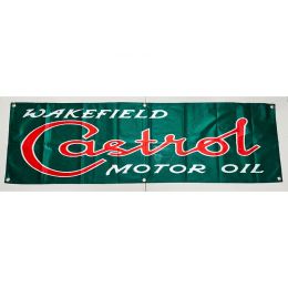 Accessories 130GSM 150D Polyester Material Castrol Motor Oil Banner 1.5ft*5ft (45*150cm) Size Advertising Decor Flag yhx273