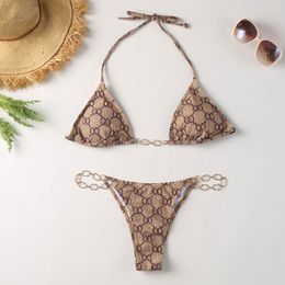 Two-Piece Bikinis Designer Three-point Swimsuit for Woman Full Letters Summer Beach Bathing Suits beach fashion sexy Swimwear S-XL L6