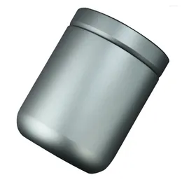 Storage Bottles Airtight Tank Portable Can Water Proof Aluminium Alloy Tea Canister Jar Pills