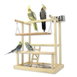 Toys Perch Gym Stand Birdcage Stands Bird Playground Parrot Playstand Parrot Stand Drop Shipping