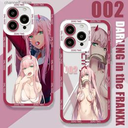Cell Phone Cases Darling In The Franxx Phone Case For Redmi Note 12C 11 10 Pro Plus 10C 9A 9C 9T K30 K40 K50 K60 4G 5G Transparent CapaY240325