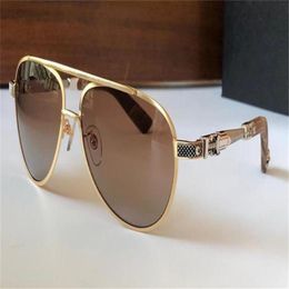 Fashion design sunglasses BLADE HUMMER II retro pilot metal frame simple and generous style top quality uv400 protective glasses7395917