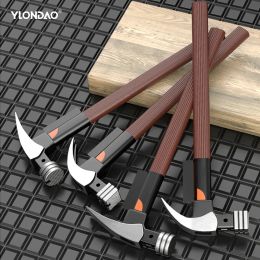 Hammer YLINDAO Woodworking Claw Hammer Automatic Nail Suction Multifunctional Antiskid Shockproof Magnetic Claw Steel Hammer Hand Tool