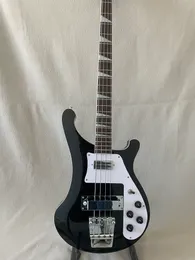 High-Quality 4003 Bass Electric Guitar Black Chrome Hardware