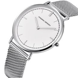 PAGANI DESIGN New Ultra thin Fashion Male Wristwatch Stainless Steel Business Waterproof Men Watch Simple Saat drop269k