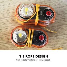 Accessories LED Life Jacket Light EnergyEfficient Waterproof Emergency Signal Light with Rope Lightweight Portable for Swimming Sea Fishing