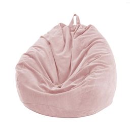 Chair Covers Corduroy Lazy Sofa Cover For Bean Bag Water Drop Shape Lounger Seat Nordic Furniture Accessory