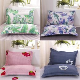 Pillow Case Pcs 3D Printed Cute Flowers Polyester Pillowcase Home Decorative Pillowcse Cover Decoraion Bedclothes