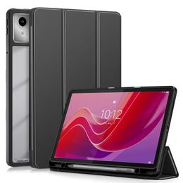 Smart Cases For Lenovo Tab M11 TB330FU Xiaoxin Pad 2024 TB331FC 11" Inch Acrylic Leather Cover Wake Sleep Function Tablet