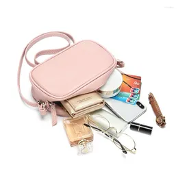 Shoulder Bags Spring Summer Personality Design Messenger Bag Pu Leather Casual Small Square Female Underarm