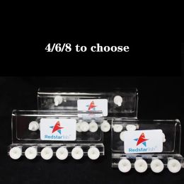 Accessories Redstar Fish 4/6/8 Way Soft Tube Holder Transparency Hanging for Dosing Pump Soft Hose Fish Tank Filter Tank