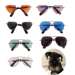 Dog Apparel Cute Lovely Fashion For Small Cat Reflection Eye Wear Pet Products Sunglasses Pos Props Glasses