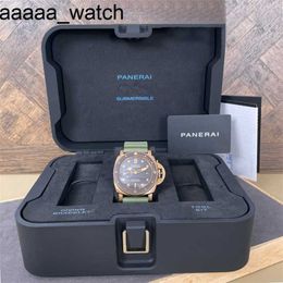 Watches 2024 Panerass Luxury Designer Wristwatches Limited Pam00968 Men's Watch Waterproof Stainless Steel High Quality Movement Luminoss