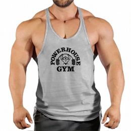 top for Fitn Men's Vest Gym Man Bodybuilding Shirt Stringer Vests Sleevel Sweatshirt T-shirts Suspenders Man Clothing Tops 06xV#