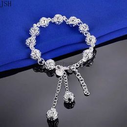 Chain Beautiful Crown Bracelet Beautiful Fashion Wedding Party Silver Cute Fox Lady Beautiful Ball Womens Jewelry Bracelet LH014 240325