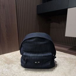 24SS Zaino in denim di design di lusso da uomo Borsa a tracolla da uomo Borsa a tracolla Borsa per la spesa Borsa per libri Zaino da esterno di lusso Retro Ca Iqci