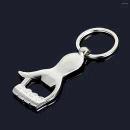 Keychains Indusleaves Creative Gifts Thumbs Palm Metal Opener Car Advertising Keychain Key Chain Pendant