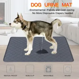 Mats Dog Pee Pad, Blanket Reusable Absorbent Diaper Washable, Puppy Training Pad, Pet Bed Urine Mat for Pet, Car Seat Cover
