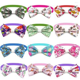 Dog Apparel 30/50 Pcs Easter Small Accessories Cat Bow Ties For Puppy Tie Pet Accessoris