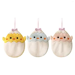 Towel Easter Eggs Hand With Hanging Loop Decorative Holiday Soft Dish Towels For Kitchen Apartment Party Decorations Home