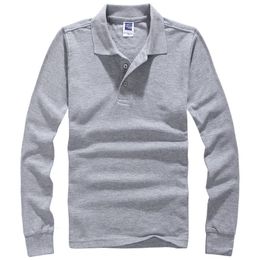 Brand Men Polo Hombre Shirt Mens Fashion Collar shirts Long Sleeve Casual Camisetas Masculinas Plus Size S-XXXL Polos Sweatshirt 240328