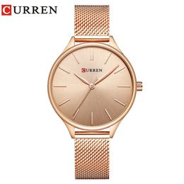 CURREN watch Fashion Simple Style New Ladies Bracelet Watches Women Dress Wristwatch Quartz Female Clock Gifts relogios femini251l