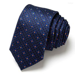 Bow Ties 2024 Design Mix Colours Nice Handmade High Grade Wholesale 7.5 Cm Classic Silk Tie Suit Accessories Grey Men Fit Business