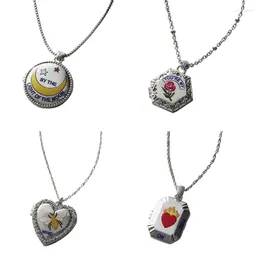 Pendant Necklaces Po Box Necklace Memory Chain Locket Elegant Neck Jewellery Suitable For Any Occasion