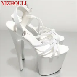 Dance Shoes 8 Inches Sexy Waterproof Platform Stage 20 Cm High Heels Fashion Show Banquet Pole