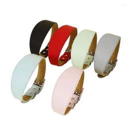 Dog Collars Adjustable Pet Collar For Dogs And Cats Multiple Color Training With Size Small Large