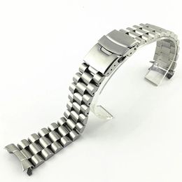 Watch Strap for SKX009 316L Stainless Steel Watchband Solid 18192021222324mm Replacement Bracelets Bands 240311