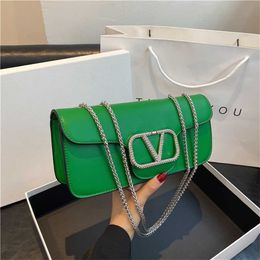 handbag for women new feeling mother and child square chain solid Colour crossbody 70% Off Online sales