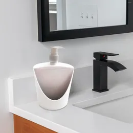 Liquid Soap Dispenser Pump Sponge Holder Container Multipurpose Practical Manual For Bathroom El Kitchen Countertop