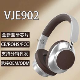 Headphones Earphones VJE902 Wireless Bluetooth 5.3 Metal Retractable Sports Private Model H240326