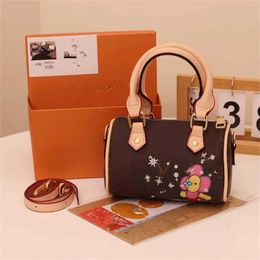 38% OFF Designer bag 2024 Handbags Premium Pillow Printed Letter Cross Body Handbag Mini Gift Box Package