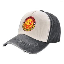 Ball Caps NJPW - Japan Pro Wrestling Baseball Cap Snap Back Hat Birthday Ladies Men's