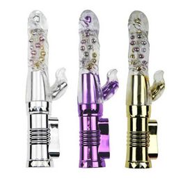 Hip Adult Sex Toys Products Vibrator Thumb Extendable Coloured Beads Womens Masturbator Fun Rotating Bead Stick Vibrators For Women 231129
