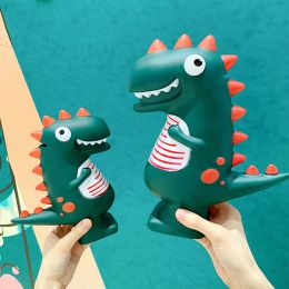 Boxes Cartoon Creative New Dinosaur Piggy Bank Coin Storage Box Birthday Gift Children Tank Cute Decoration Large Trumpet