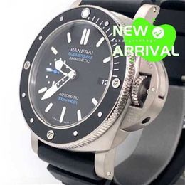 Paneraiss DEISGN Movement Watches Luminous Machine Watch Submersible Automatic 47mm Watch Pam Pam01389 Automatic Mechanical Watches Full Stainless steel