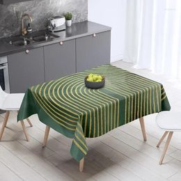 Table Cloth Tablecloth Waterproof Rectangle Wedding Decoration-8XU