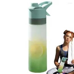 Water Bottles Mist Drinking Bottle Spray Sports And Sip Misting Portable For Gym Workout Outdoor Sport