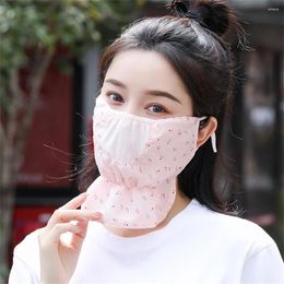 Bandanas Uv Resistant Colourful Anti-dust Breathable Sun Protection Sports Entertainment Hiking Scarves Camping Summer Mask