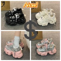 Feet Small Early Spring New Thick Sole Casual Sports Cake Shoes GAI new bigfoot increasing small fellow atumn Thick Sole Dad Shoes casual cute