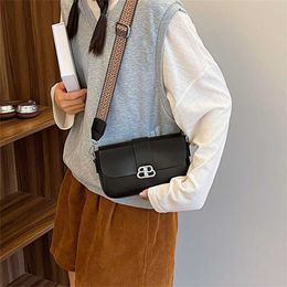 38% OFF Designer bag 2024 Handbags High quality and wide shoulder strap small for womens trendy and fashionable single shoulder versatile crossbody
