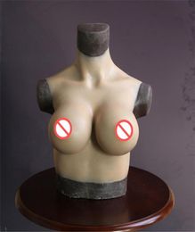 BCDEG Cup Crossdresser Breast Forms Realistic Artificial Silicone Fake Breast For Transgender Shemale Drag Queen Transvestism Boob1417778