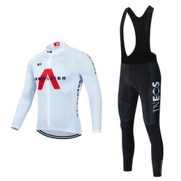 Autumn Cycling Jersey Sets Long Sleeves Man Maillot Cyclisme Bicycle Set Road Bike Men Mtb Clothing Mens Clothes 240311