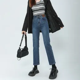 Women's Jeans Vintage High Waist Straight Leg Women Boyfriend 2024 Autumn Winter Clothing Cargo Slouchy Japanese 2000s Style